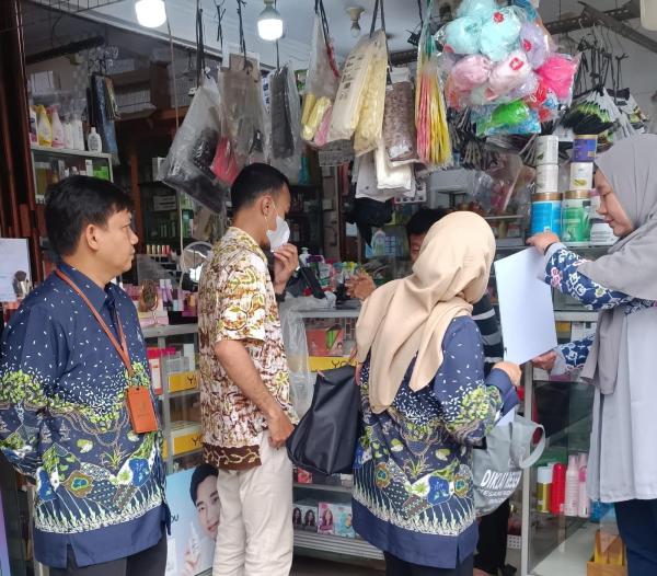 Dinkes Kabupaten Tangerang Terjun Langsung Awasi Peredaran Kosmetik Ilegal