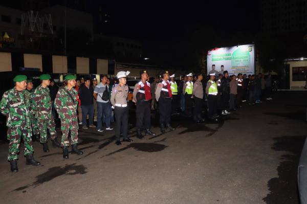 Antisipasi Kerawanan Saat Ramadan, Polres Metro Depok dan Kodim 0508 Giatkan Patroli Skala Besar