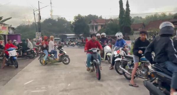 Pembalap Liar di Jalan Sragen-Ngawi Ditangkap Polisi, Puluhan Motor Kocar-Kacir