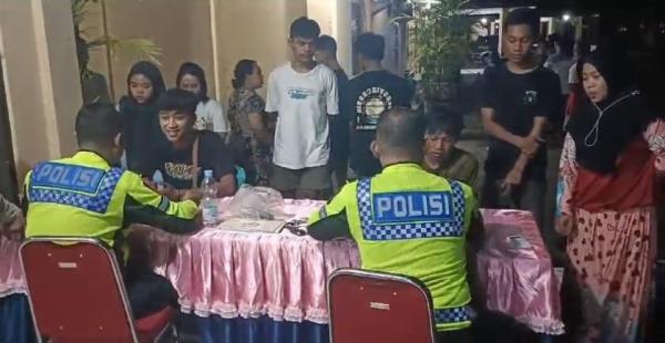 Balap Liar di Ringroad Mojoagung, Jombang Diamankan Polisi, Motor hingga Pelaku Digiring di Polsek