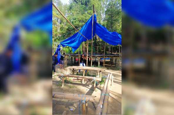 Polres Mamasa Bubarkan dan Bongkar Arena Judi Sabung Ayam di Tawalian Timur 
