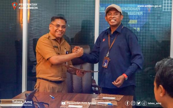 Pemkot Ambon dan Telkom Kerjasama Penyediaan Internet Berkualitas