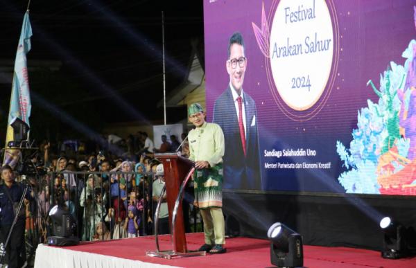 Festival Arakan Sahur Tanjabbar Masuk Kalender Wisata Nasional, Resmi Dibuka Sandiaga Uno