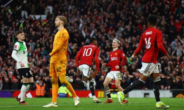 Menang di Laga Dramatis, Manchester United Lolos ke Semifinal Usai Taklukkan Liverpool