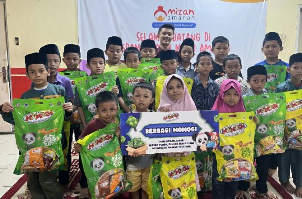 Isi Bulan Ramadhan, Momogi Ajak Anak-anak Berbagi dan Berkompetisi