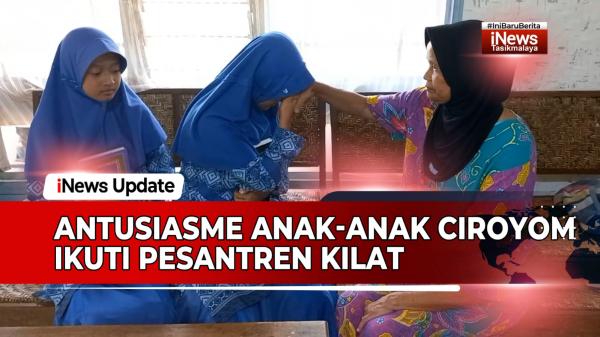 VIDEO: Antusiasme Anak-Anak Ciroyom Bojonggambir Tasikmalaya Ikuti Pesantren Kilat Ramadan 1445 H