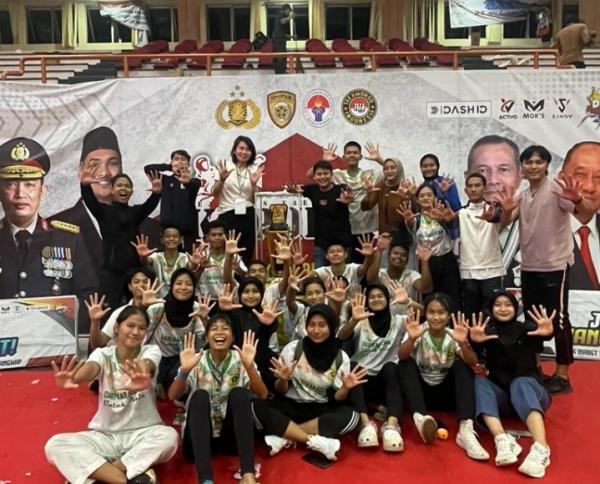 Sabet 9 Medali Emas, Tim Taekwondo PPOPM Kabupaten Bogor Jadi Kampiun Kapolri Cup 2024