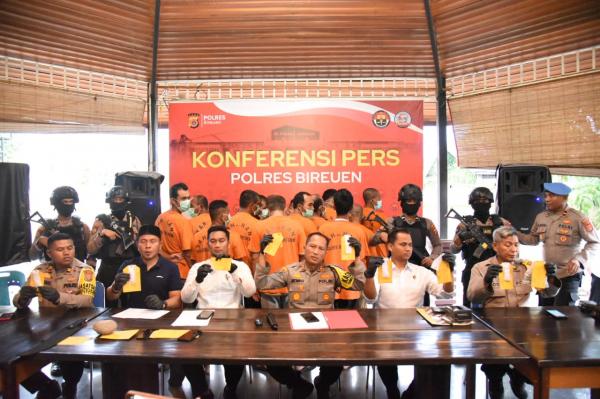 Polisi Tangkap 11 Pengedar Narkoba di Bireuen Aceh