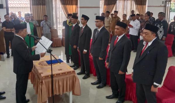 Komisioner KIP Aceh Tengah Periode 2024-2029 Resmi Dilantik
