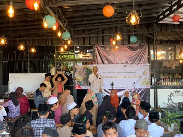 Kolaborasi PWI dan Pertamina PHE ONWJ Santuni 100 Anak Yatim di Karawang