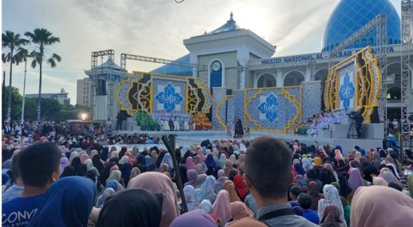 Festival Hafiz Indonesia 2024 Undang Perhatian Warga Surabaya Dengarkan Lantunan Ayat Suci Al Quran