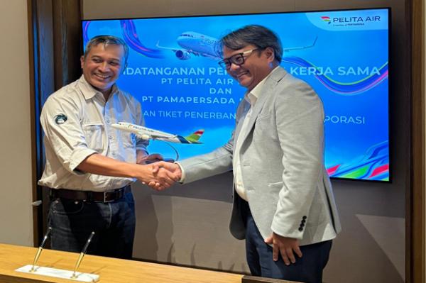PT Pamapersada Nusantara dan Pelita Air Service Sepakat Jalin Kerja Sama
