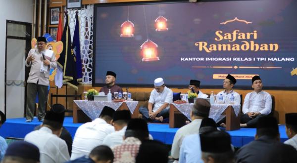 Safari Ramadan Perdana di Malang, Kakanwil Kemenkumham Jatim Minta Tingkatkan Kualitas Pelayanan