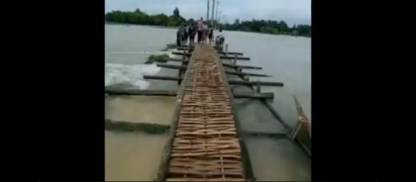 Jembatan Penghubung Desa dan Akses Menuju Kudus Demak Putus, BNPB Prioritaskan Pembangunan