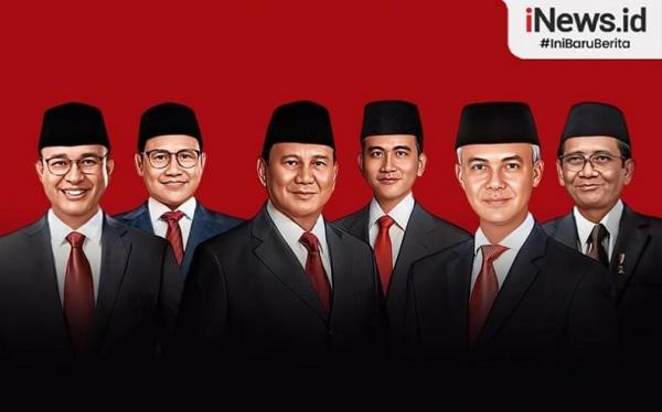 Ini Perolehan Suara Anies, Prabowo dan Ganjar di 36 Provinsi jelang Pengumuman Pemilu 2024