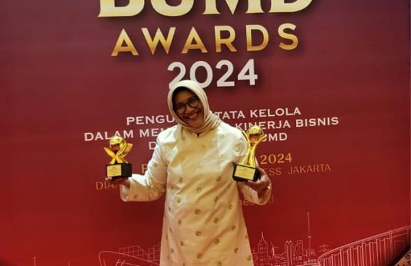RSU Haji Medan Raih Penghargaan Prestisius TOP BUMD Awards 2024