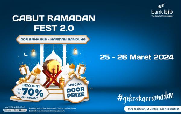 Bank Bjb Hadirkan Promo Menarik di Bazar CABUT Ramadan Fest 2.0