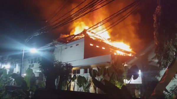 RS Gatoel Mojokerto Terbakar Hebat, Kantor dan Ruang Arsip Ludes Dilalap Api