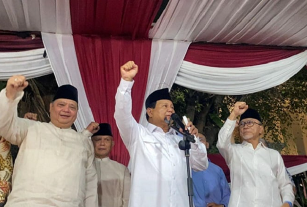 Menang Pilpres 2024, Prabowo Ucapkan Terima Kasih ke Jokowi