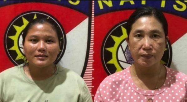 Dua Wanita Palsu Kasat Reskrim Polres Lampung Timur,Tipu Anak Kades Rp250 Juta