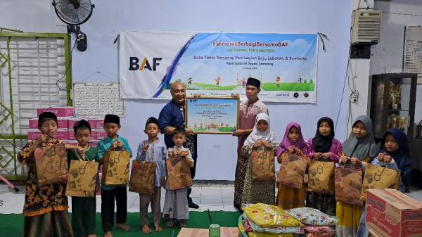 Semarak Ramadan, BAF Berbagi Kebahagiaan Bersama Anak Yatim di Semarang