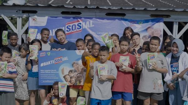 Bakti Sosial SOS, Ciptakan Satu Langkah Bersih untuk Ribuan Senyuman