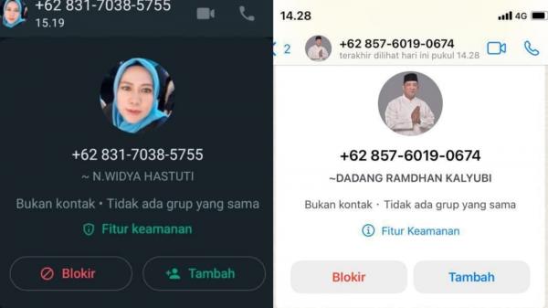 Waspada! 2 Nama Pejabat di Kota Banjar Dicatut Penipu via WhatsApp