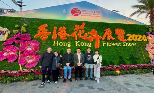 Fransisco Lopez Bersama Kadin NTT Bawa Produk UMKM Lokal ke Hong Kong Flower Festival 2024
