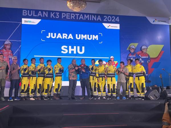 Tim Borneo Fire Fighter & Rescuer Raih Juara Umum Ajang Bulan K3 PT Pertamina