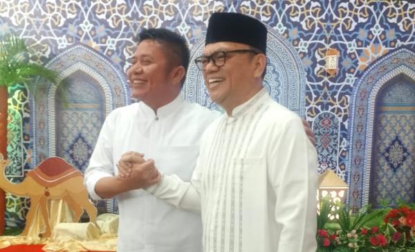 Romansa Gayung Bersambut Herman Deru dan Joncik Muhammad Jelang Pilgub Sumsel 2024