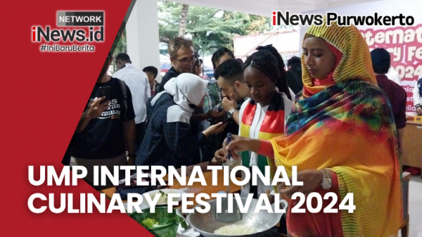 Video Mahasiswa Asing 16 Negara Ikut International Culinary Festival di UMP