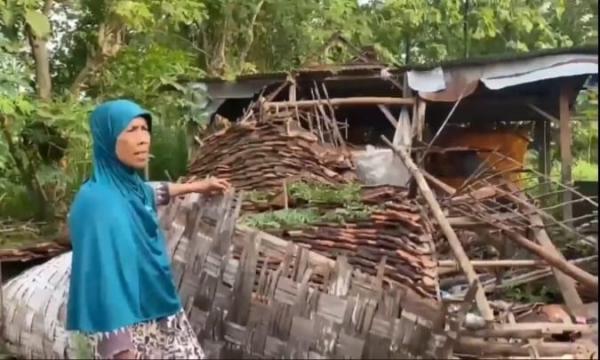 Akibat Gempa M 6,5 Kerusakan Bangunan di Tuban Bervariatif