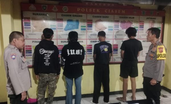Hendak Tawuran, 4 Remaja di Pantura Subang Diamankan Polisi