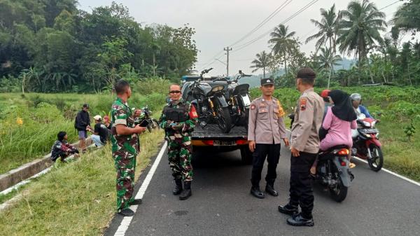 Antisipasi Balapan Liar, Tim Gabungan TNI-Polri Bawa Dua Motor RX