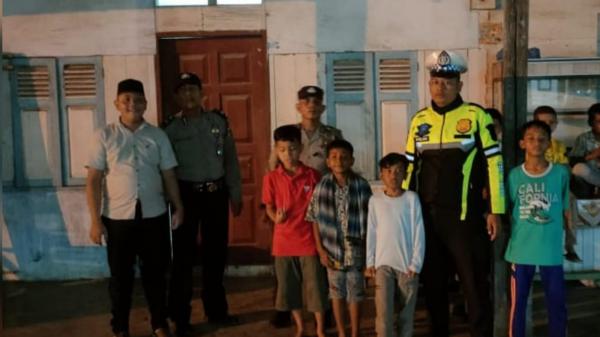 Patroli Asmara Subuh Polres Labuhanbatu Selatan, Cegah Tindak Kejahatan hingga Gangguan Kamtibmas