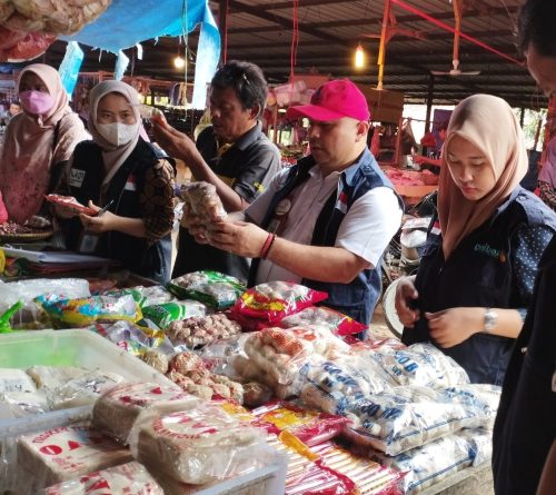 BBPOM Sidak Takjil di Pasar Menes, Ditemukan Dua Makanan Mengandung Formalin