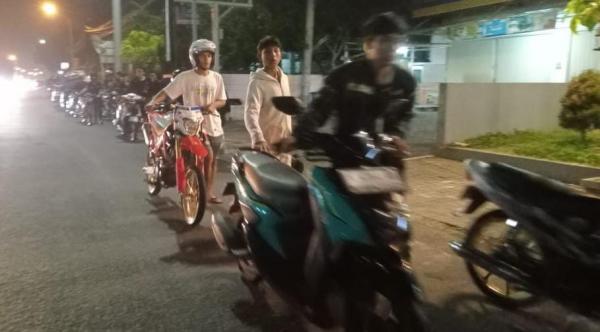 Bubarkan Balap Liar, Sat Lantas Polres Semarang Amankan 52 Kendaraan