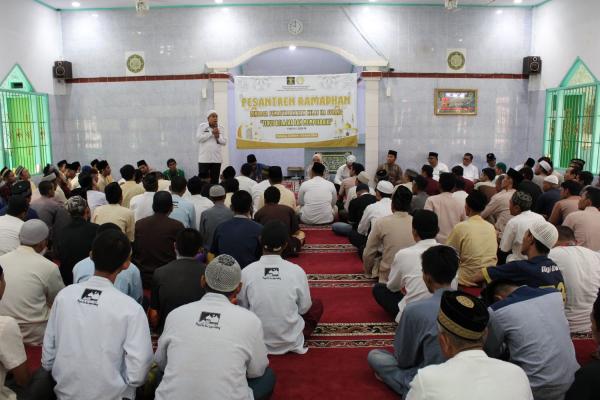 Narapidana di Lapas Subang Ikuti Pesantren Ramadhan Selama 15 Hari