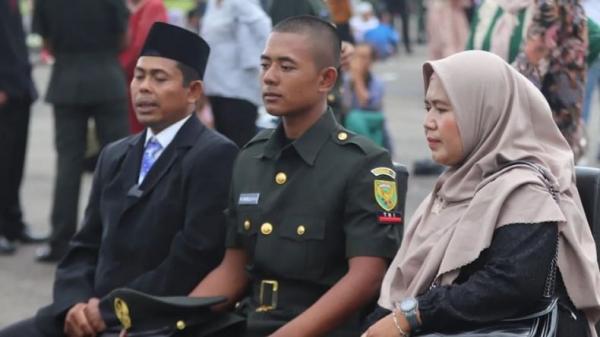 Kisah M Shabilla Alhaqim, Anak Kuli Bangunan Jadi Prajurit TNI AD Modal Tekad dan Kesungguhan