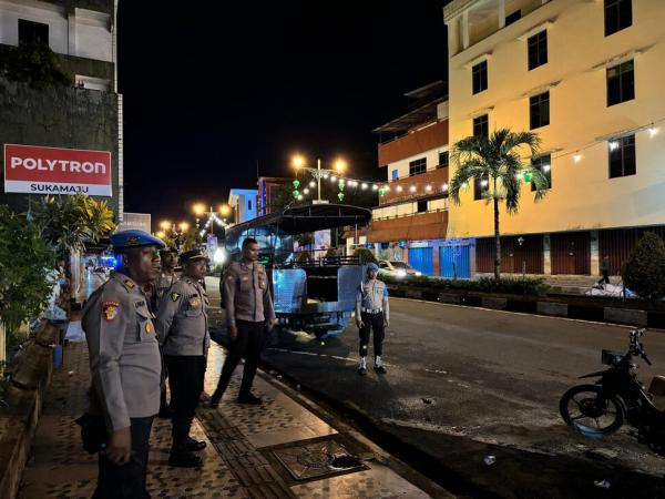 Polisi di Ambon Lakukan Patroli Rutin Cegah Aksi Balap Liar