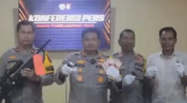 Edarkan Uang Palsu di Lampung Timur, Pecatan TNI Ditangkap Polisi