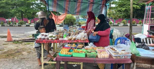 Tahun 2024, Lapak Pasar Ramadan di Bangka Barat Sepi Pedagang