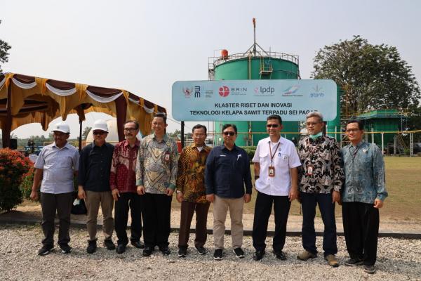 PTPN IV PalmCo Gandeng BRIN Riset Biogas Kombinasi Limbah Tandan Kosong dan Cair Sawit Perdana