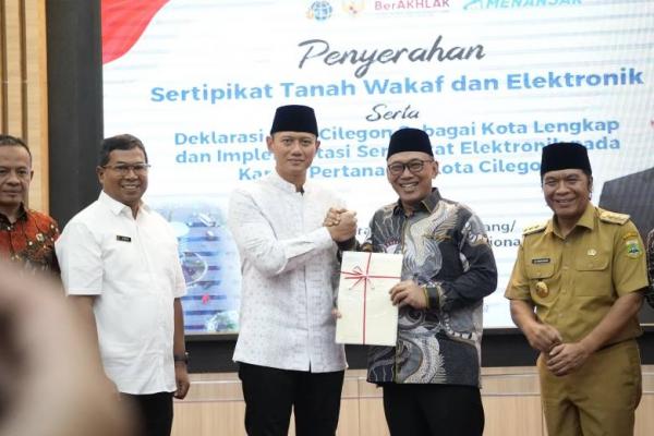 Cilegon jadi Kota Pertama di Banten yang Implementasi Sertifikat Elektronik