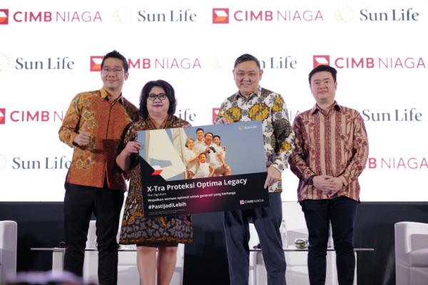 Sun Life Indonesia dan CIMB Niaga Hadirkan X-Tra Proteksi Optima Legacy sebagai Inovasi Pelindungan