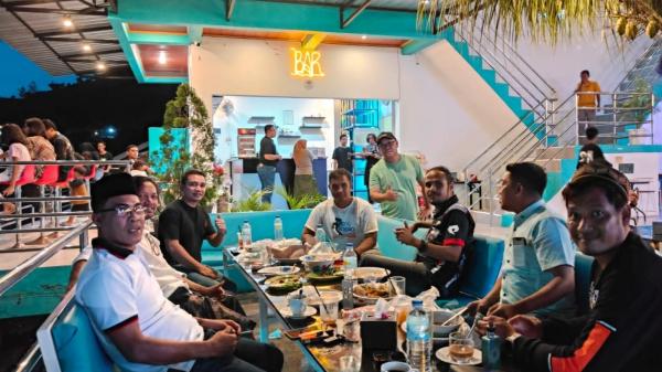 Bukber di Cafe Sunshine Ule, Club Motor Trail Bextrad Tunjukan Kebersamaan Momen Ramadhan