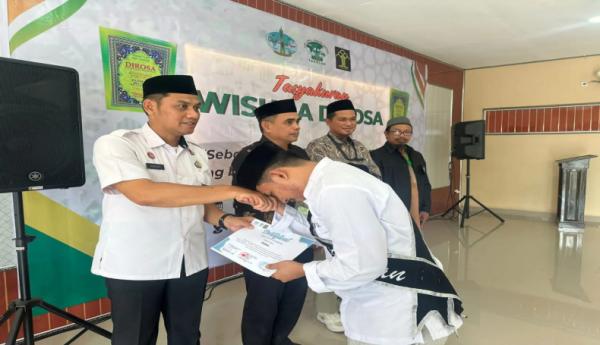 Lapas Takalar Tasyakuran Wisuda Dirosa Bagi 40 Warga Binaan