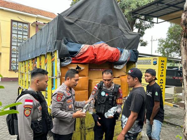Buntut Pengamanan Satu Truck Miras, Polres Probolinggo Perketat Pengawasan Dua Wilayah