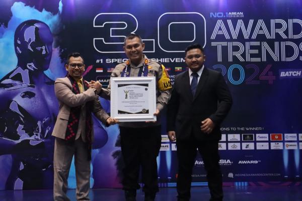 Kapolres Dumai AKBP Dhovan Oktavianton Raih Prestasi Penghargaan Asia Choice Awards