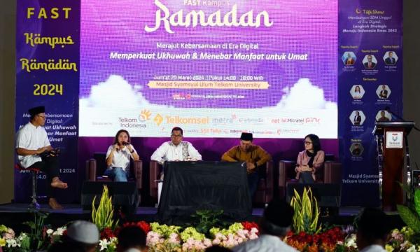 Kampus Ramadan FAST Tel-U, Indonesia Sangat Membutuhkan SDM Bertalenta Digital